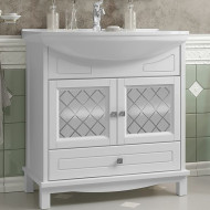 Тумба под раковину Opadiris Омега 75 00-00007357 Белая матовая Тумба под раковину Opadiris Омега 75 00-00007357 Белая матовая