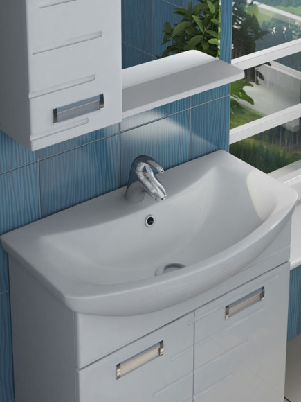 Тумба под раковину Vigo Diana 70 tn.DIA.BAL.70.2D Белая Тумба под раковину Vigo Diana 70 tn.DIA.BAL.70.2D Белая