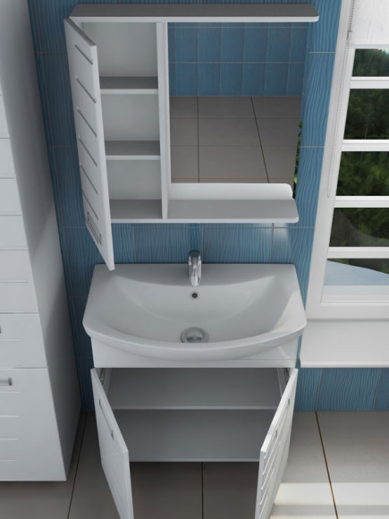 Тумба под раковину Vigo Diana 70 tn.DIA.BAL.70.2D Белая Тумба под раковину Vigo Diana 70 tn.DIA.BAL.70.2D Белая