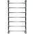 Водяной полотенцесушитель Ника Quadro Л90 100x50 Хром