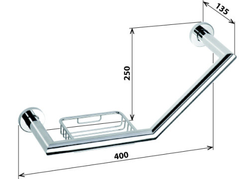 Поручень Bemeta Omega 104307631 Глянец Поручень Bemeta Omega 104307631 Глянец