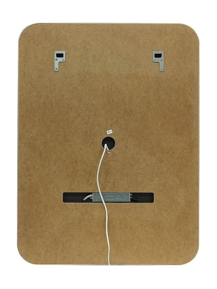 Зеркало Art&Max Genova AM-Gen-600-800-DS-F с сенсорным выключателем Черное