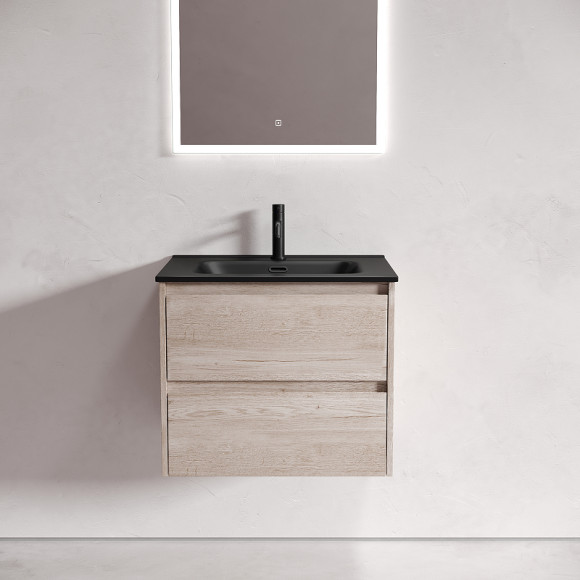 Тумба под раковину Sancos Libra 60 LB60EG подвесная Дуб галифакс натуральный