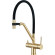 Смеситель для кухни Gappo G4398-83 Золотой сатин Черный Смеситель для кухни Gappo G4398-83 Золотой сатин Черный