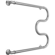 Водяной полотенцесушитель Terminus М-образный (1) 600х700 4620768881220 Хром, боковое подключение, G 1" НР