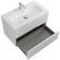 Тумба под раковину Cezares Duet-N 80 DUET-N-800-2C-SO-BO подвесная Bianco Opaco