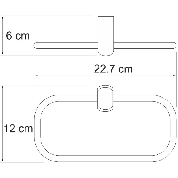 Кольцо для полотенец WasserKRAFT Berkel K-6860 Хром Кольцо для полотенец WasserKRAFT Berkel K-6860 Хром
