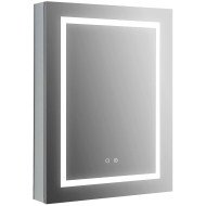 Зеркальный шкаф Aquatek 60 AQ7604-MLC с подсветкой Хром