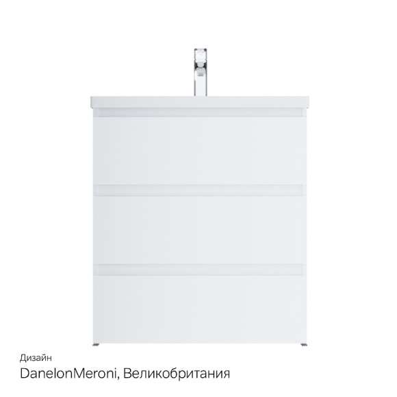 Тумба под раковину AM.PM Gem S 75 M91FSX0752WG Белая Тумба под раковину AM.PM Gem S 75 M91FSX0752WG Белая