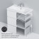 Тумба под раковину AM.PM Gem S 75 M91FSX0752WG Белая Тумба под раковину AM.PM Gem S 75 M91FSX0752WG Белая