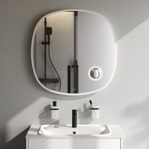 Зеркало AM.PM Func 80 M8FMOX0803SA с подсветкой с увеличением с ИК-сенсорным выключателем Зеркало AM.PM Func 80 M8FMOX0803SA с подсветкой с увеличением с ИК-сенсорным выключателем