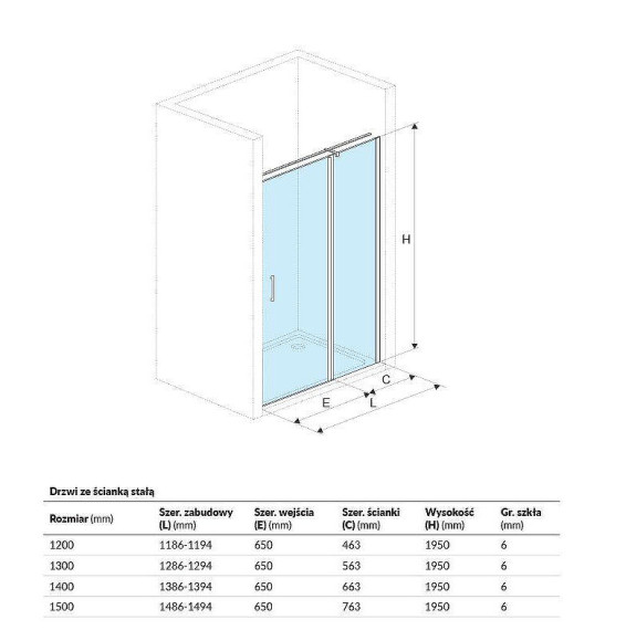 Душевая дверь Excellent Mazo 130 KAEX.3025.1S.1300.LP+KAEX.3025.1D.0650.LP (KAEX.3025.1D.0650.LP+KAEX.3025.1S.1300.LP) профиль Хром стекло прозрачное Душевая дверь Excellent Mazo 130 KAEX.3025.1S.1300.LP+KAEX.3025.1D.0650.LP (KAEX.3025.1D.0650.LP+KAEX.3025.1S.1300.LP) профиль Хром стекло прозрачное