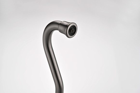 Смеситель для кухни Paulmark Retro Re213226-GM Вороненая сталь Смеситель для кухни Paulmark Retro Re213226-GM Вороненая сталь