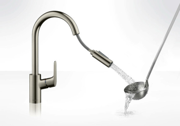 Смеситель для кухни Hansgrohe Focus 31815800 Сталь Смеситель для кухни Hansgrohe Focus 31815800 Сталь