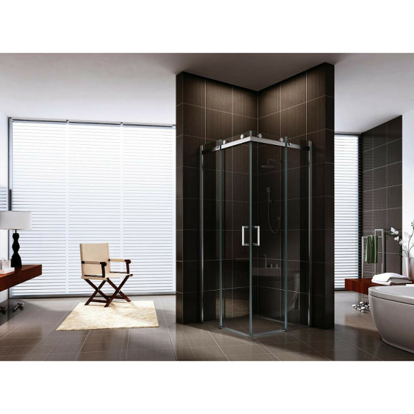 Душевой уголок Berges Gelios 90х90 061022 профиль Хром стекло прозрачное Душевой уголок Berges Gelios 90х90 061022 профиль Хром стекло прозрачное