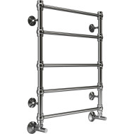 Водяной полотенцесушитель Terminus Прованс П5 500x650 4670030725059 Хром, нижнее подключение, G 1/2" ВР, с комплектом вентилей