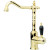 Смеситель для кухни Boheme Tradizionale Oro 102-BLC Золото