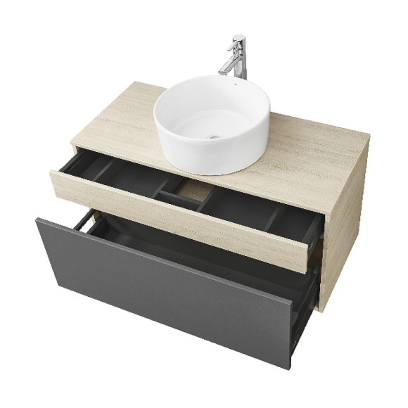 Тумба под раковину Aquaton Лофт Урбан 100 1A247701LQX60 подвесная Cерый графит Дуб орегон Тумба под раковину Aquaton Лофт Урбан 100 1A247701LQX60 подвесная Cерый графит Дуб орегон