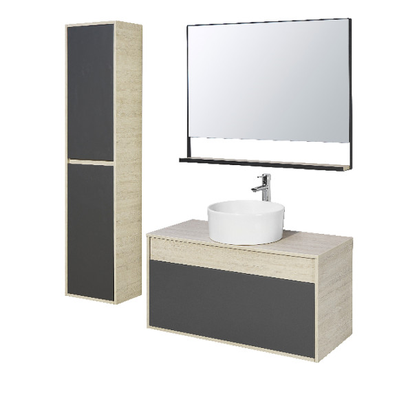 Тумба под раковину Aquaton Лофт Урбан 100 1A247701LQX60 подвесная Cерый графит Дуб орегон Тумба под раковину Aquaton Лофт Урбан 100 1A247701LQX60 подвесная Cерый графит Дуб орегон