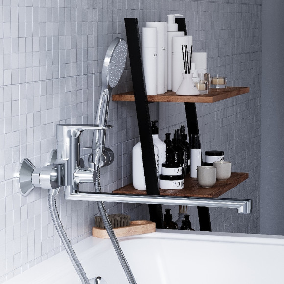 Смеситель для ванны Damixa RedBlu Origin Evo 2 789500000 универсальный Хром