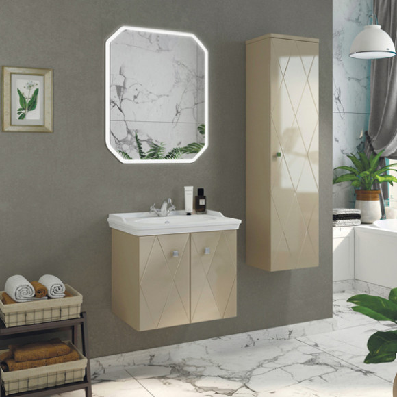 Зеркало Comforty Колеус 65 00-00005259 с подсветкой с сенсорным выключателем Зеркало Comforty Колеус 65 00-00005259 с подсветкой с сенсорным выключателем