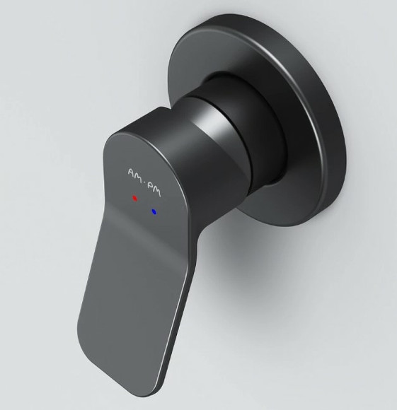 Смеситель для душа AM.PM X-Joy F85A65022 Черный матовый Смеситель для душа AM.PM X-Joy F85A65022 Черный матовый