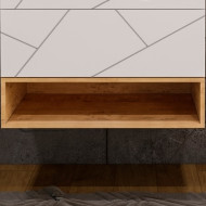 Ниша для тумбы Бриклаер Кристалл 80 4627125415906 Дуб Бунратти Ниша для тумбы Бриклаер Кристалл 80 4627125415906 Дуб Бунратти