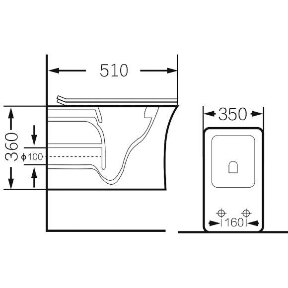 Унитаз Grossman GR-4461S подвесной с сиденьем Микролифт Унитаз Grossman GR-4461S подвесной с сиденьем Микролифт