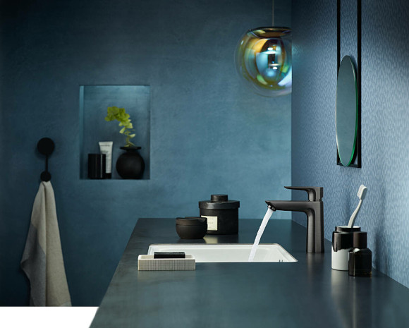 Смеситель для раковины Hansgrohe Talis E 71710340 Шлифованный черный хром Смеситель для раковины Hansgrohe Talis E 71710340 Шлифованный черный хром