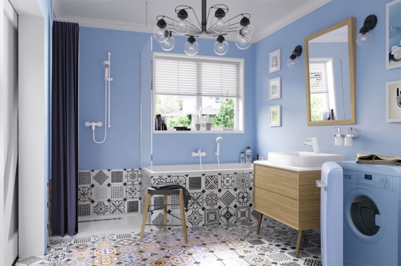 Смеситель для душа Kludi Pure Easy 378419165 Белый Хром