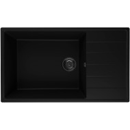 Кухонная мойка Ulgran Quartz Prima 860-07 Уголь