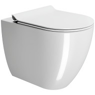 Унитаз GSI Pura 880311 приставной без сиденья Унитаз GSI Pura 880311 приставной без сиденья