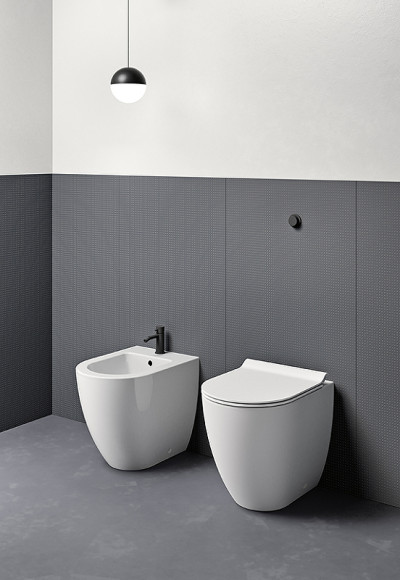 Унитаз GSI Pura 880311 приставной без сиденья Унитаз GSI Pura 880311 приставной без сиденья