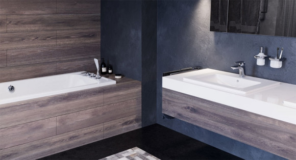 Смеситель на борт ванны Kludi Ameo 414480575 Хром