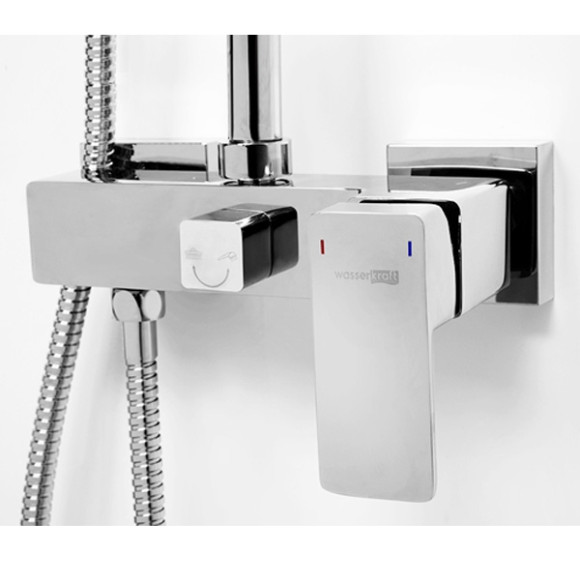 Душевая система WasserKRAFT Elbe A17702 Хром Душевая система WasserKRAFT Elbe A17702 Хром