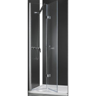 Душевая дверь в нишу Cezares Elena W-BS-13 153 профиль Хром стекло прозрачное