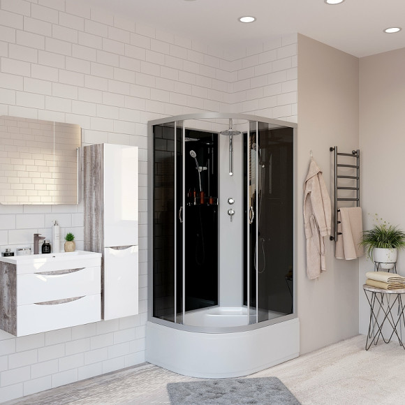 Душевая кабина Niagara Classic 120x80 R NG-2510-14RBKT без гидромассажа Душевая кабина Niagara Classic 120x80 R NG-2510-14RBKT без гидромассажа