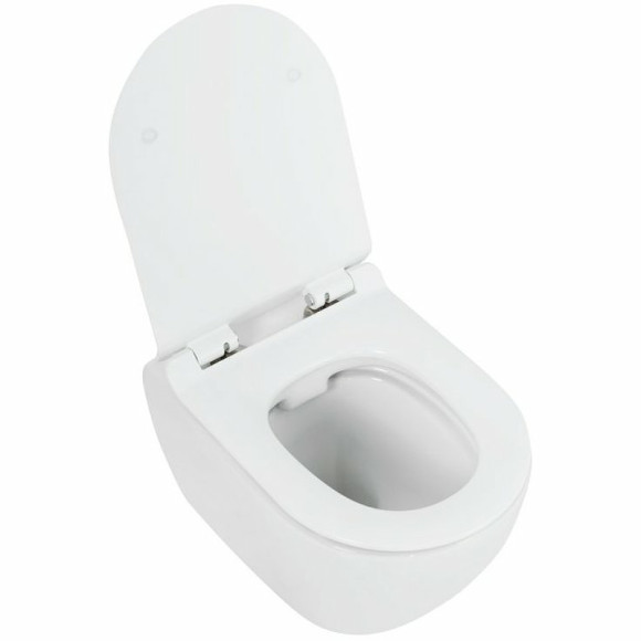 Унитаз Cezares Stylus CZR-513-TH-R/CZR-2011-SC подвесной с сиденьем Микролифт Унитаз Cezares Stylus CZR-513-TH-R/CZR-2011-SC подвесной с сиденьем Микролифт