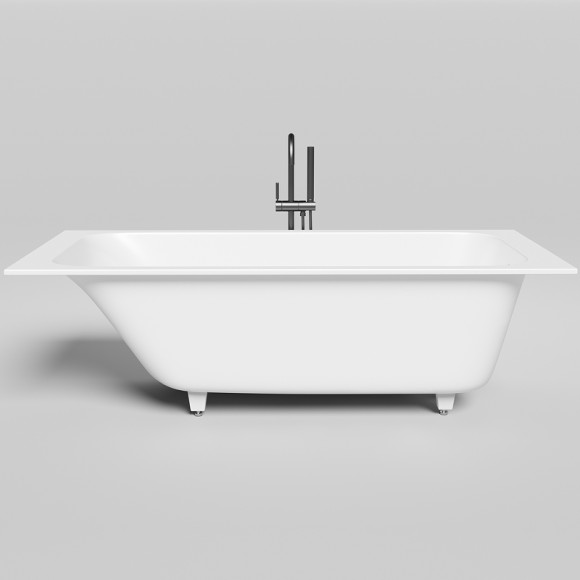 Ванна из искусственного камня Salini Orlanda 180х80 102012G Белая глянцевая Ванна из искусственного камня Salini Orlanda 180х80 102012G Белая глянцевая