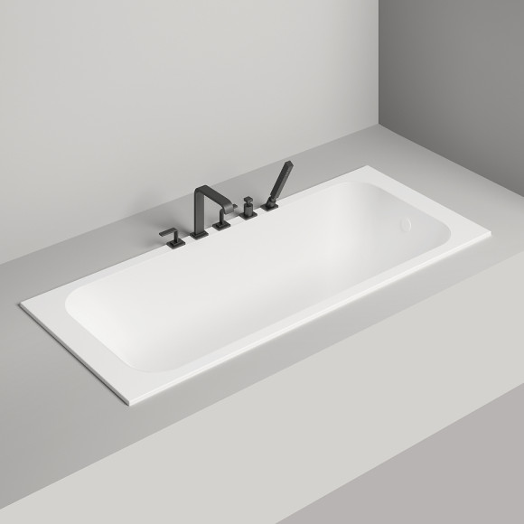 Ванна из искусственного камня Salini Orlanda 180х80 102012G Белая глянцевая Ванна из искусственного камня Salini Orlanda 180х80 102012G Белая глянцевая