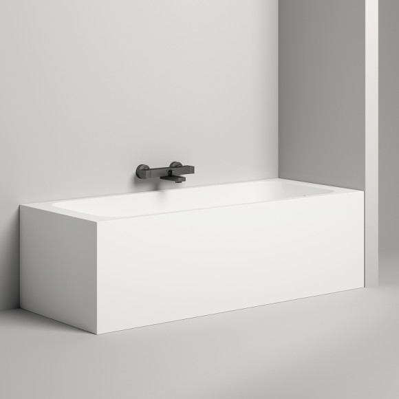 Ванна из искусственного камня Salini Orlanda 180х80 102012G Белая глянцевая Ванна из искусственного камня Salini Orlanda 180х80 102012G Белая глянцевая