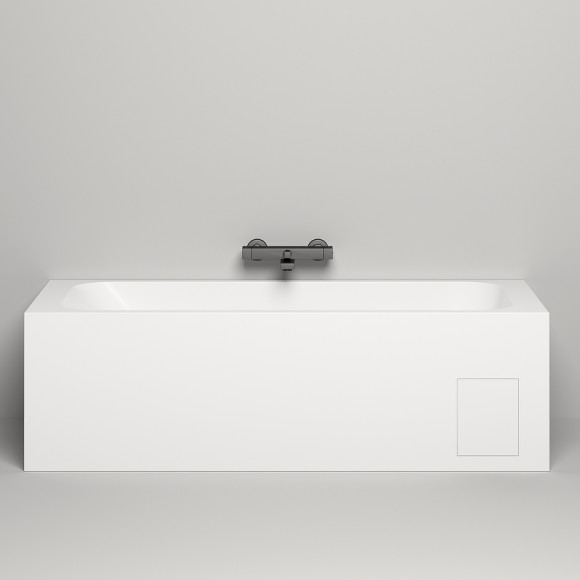 Ванна из искусственного камня Salini Orlanda 180х80 102012G Белая глянцевая Ванна из искусственного камня Salini Orlanda 180х80 102012G Белая глянцевая