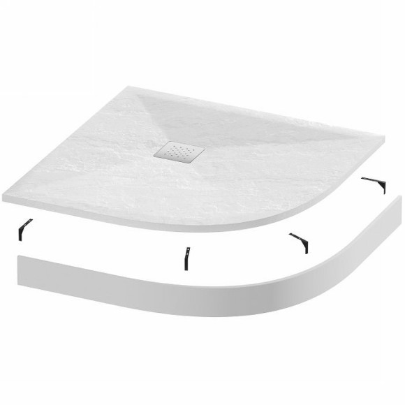 Душевой поддон из искусственного камня Grossman Strong 100x100 GR-S1100100 Белый Душевой поддон из искусственного камня Grossman Strong 100x100 GR-S1100100 Белый