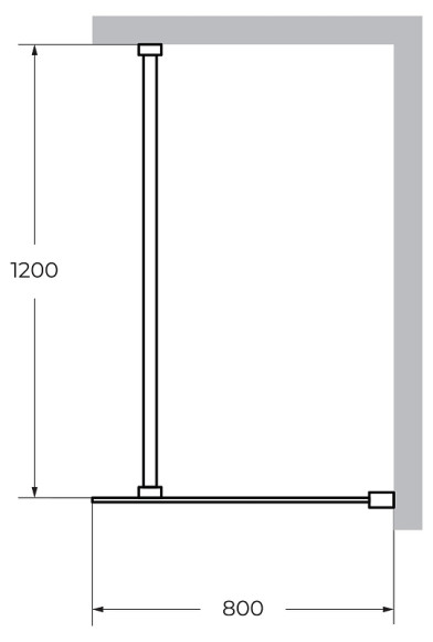Душевая перегородка Cezares Liberta 80 LIBERTA-L-1-80-120-C-Cr профиль Хром стекло прозрачное Душевая перегородка Cezares Liberta 80 LIBERTA-L-1-80-120-C-Cr профиль Хром стекло прозрачное