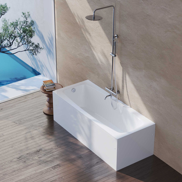 Акриловая ванна Berges Feya 150x70 050010 без гидромассажа Акриловая ванна Berges Feya 150x70 050010 без гидромассажа