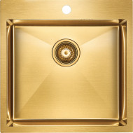 Кухонная мойка Paulmark Kroner 51 PM215151-BG Брашированное золото Кухонная мойка Paulmark Kroner 51 PM215151-BG Брашированное золото