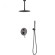 Душевая система Abber Emotion AF8821NG Никель