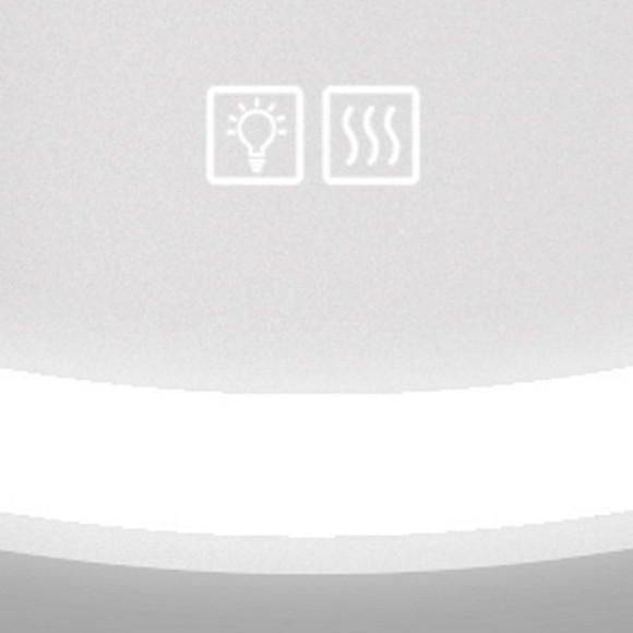 Зеркало BelBagno SPC-RNG-700-LED-TCH-WARM с подсветкой с подогревом с сенсорным выключателем