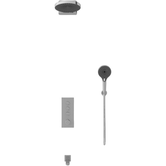 Душевая система Vincea Inspire VSFW-433TI1CH с термостатом Хром