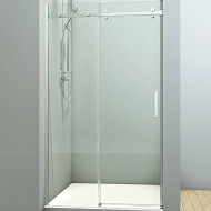 Душевая дверь Veconi Vianno VN-74 130 VN74-130-01-C4 профиль Хром стекло прозрачное